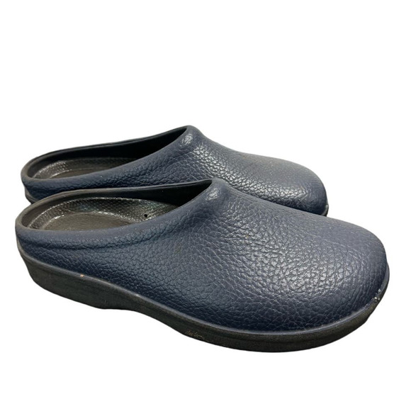 Klogs Navy Slip Resistant Womens Size 9 Slip On Gardening Mules Clogs Slip - Picture 2 of 13